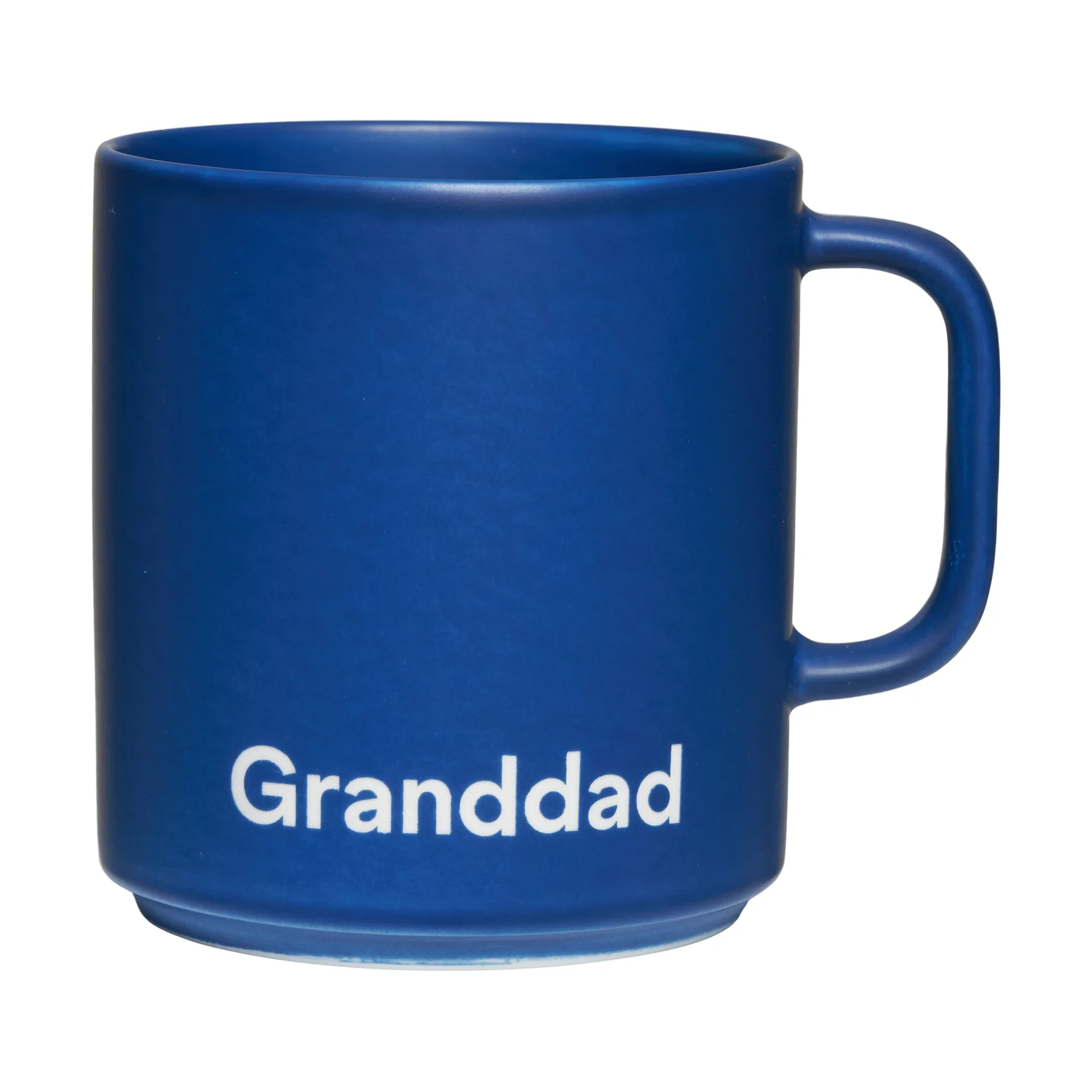 Design Letters VIP フェイバリットカップ ハンドル付き 25 cl, Granddad-midnight blue Design Letters | デザインレターズ