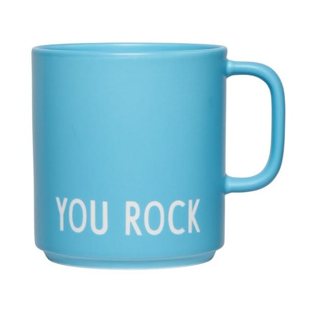Design Letters VIP フェイバリットカップ ハンドル付き 25 cl - You rock - Design Letters | デザインレターズ
