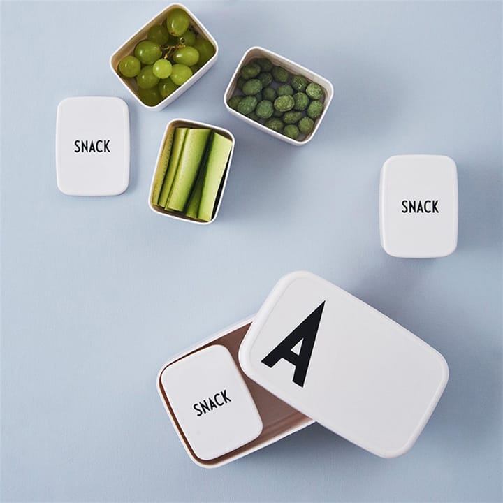 Design Letters スナックボックス (ランチボックス用), white Design Letters | デザインレターズ