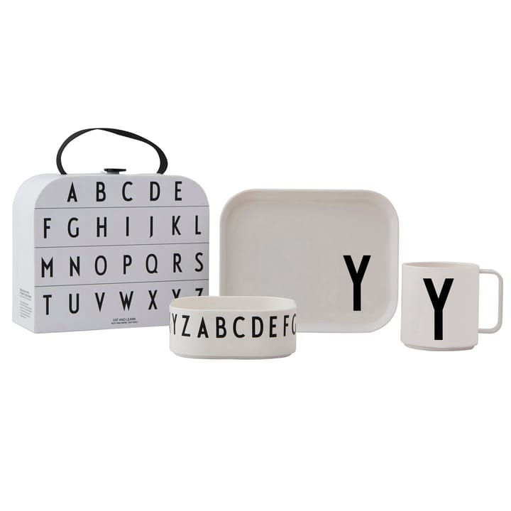 Design Letters 子供用ディナーウェア セット - Y - Design Letters | デザインレターズ