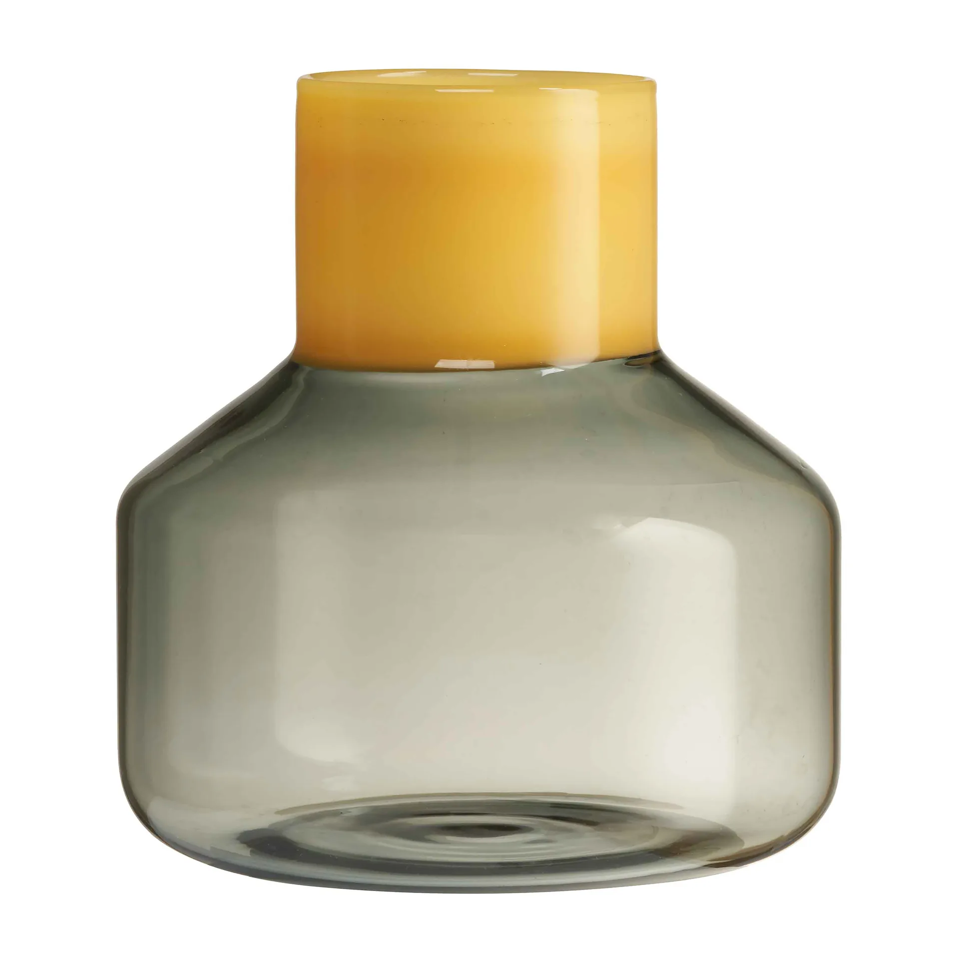 Generous 花瓶 medium Ø13 cm, Milky yellow-smoke Design Letters | デザインレターズ
