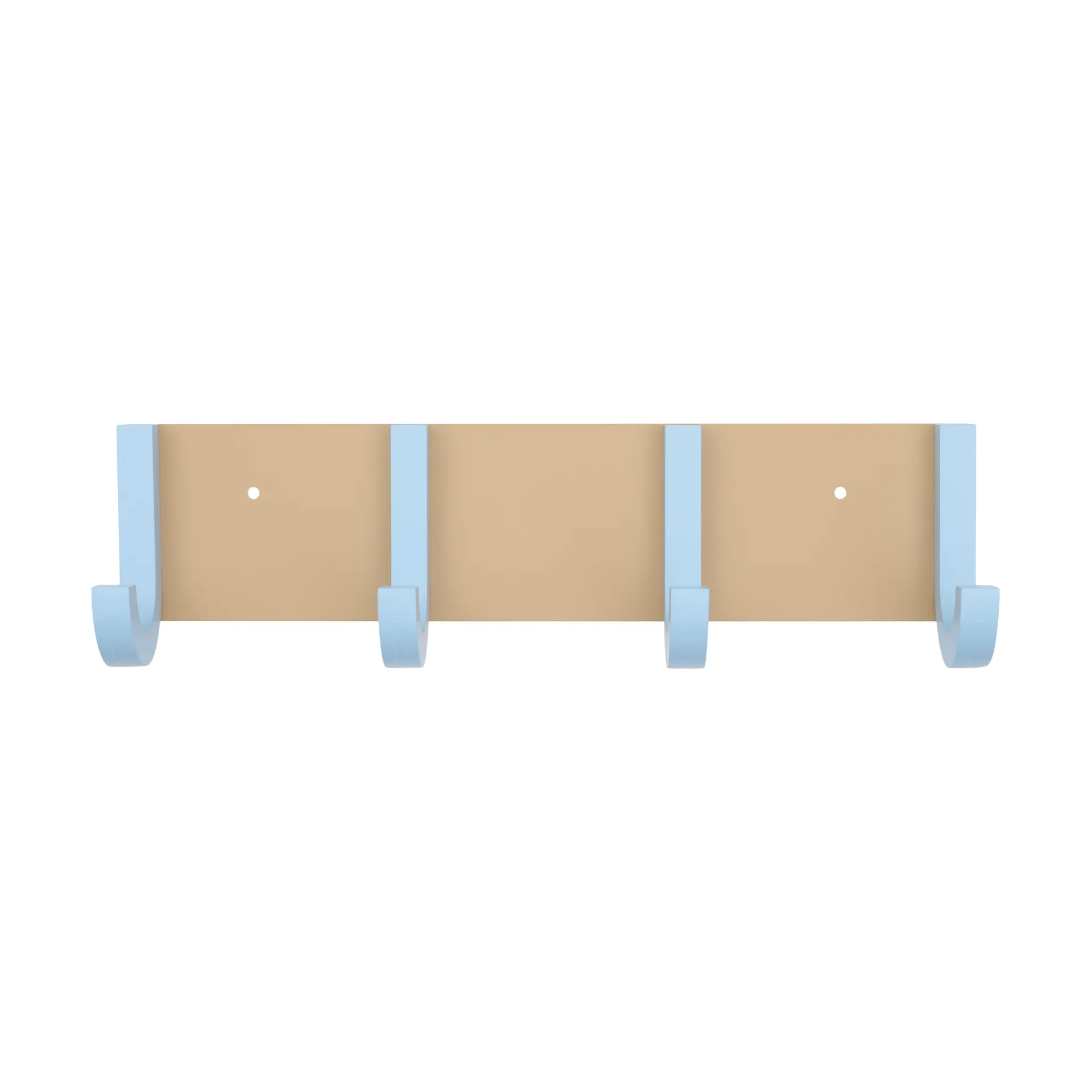 Jay 洋服ラック 4フック, Beige-light blue Design Letters | デザインレターズ