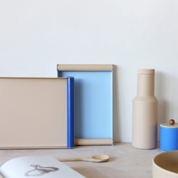 サービングトレー L - Beige-blue - Design Letters | デザインレターズ