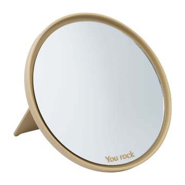 Mirror Mirror テーブルミラー Ø21 cm - Beige - Design Letters | デザインレターズ