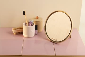 Mirror Mirror テーブルミラー Ø21 cm - Beige - Design Letters | デザインレターズ