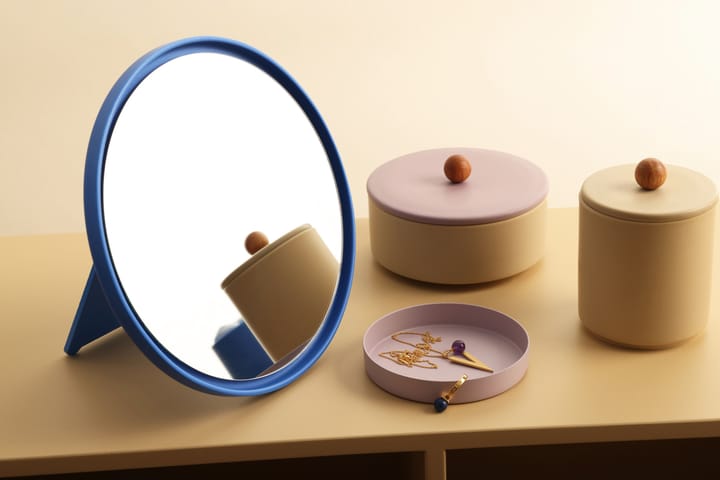 Mirror Mirror テーブルミラー Ø21 cm, Cobalt blue Design Letters | デザインレターズ