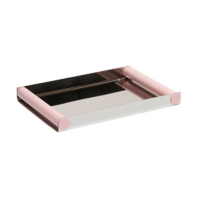 Ray トレイ ディスコトレイ 20.5x30 cm - Creole pink-stainless steel - Design Letters | デザインレターズ