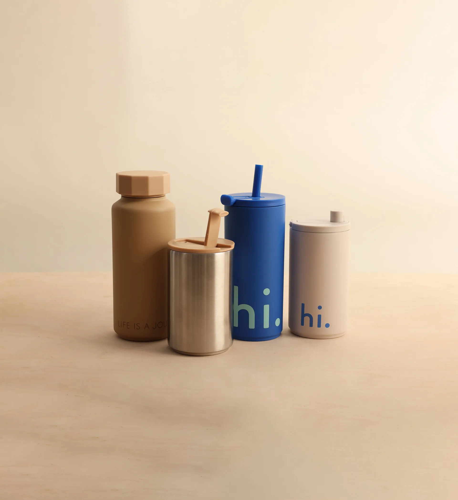 Travel Life サーモス & ストロー 50 cl, Hi-cobalt blue Design Letters | デザインレターズ