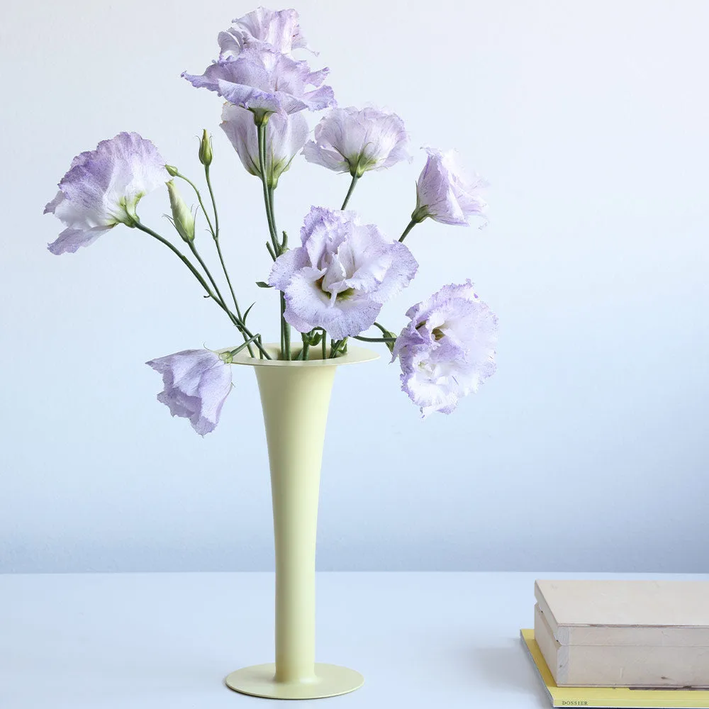 Trumpet 2-in-1 花瓶＆キャンドルホルダー 24 cm, Yellow Design Letters | デザインレターズ