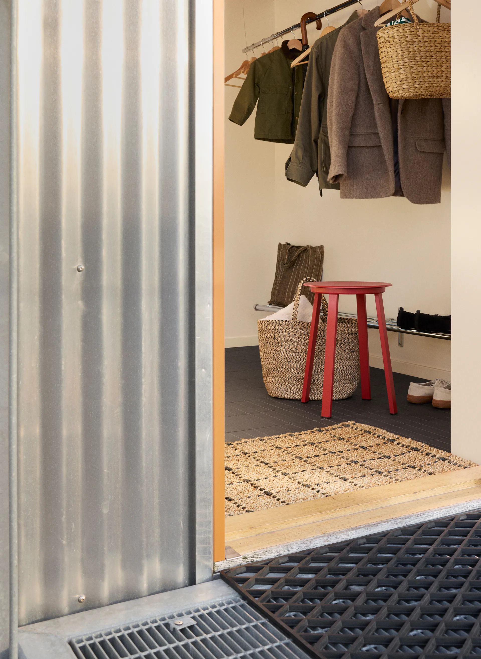 Black grid ドアマット, 60x90 cm Dixie | ディキシー