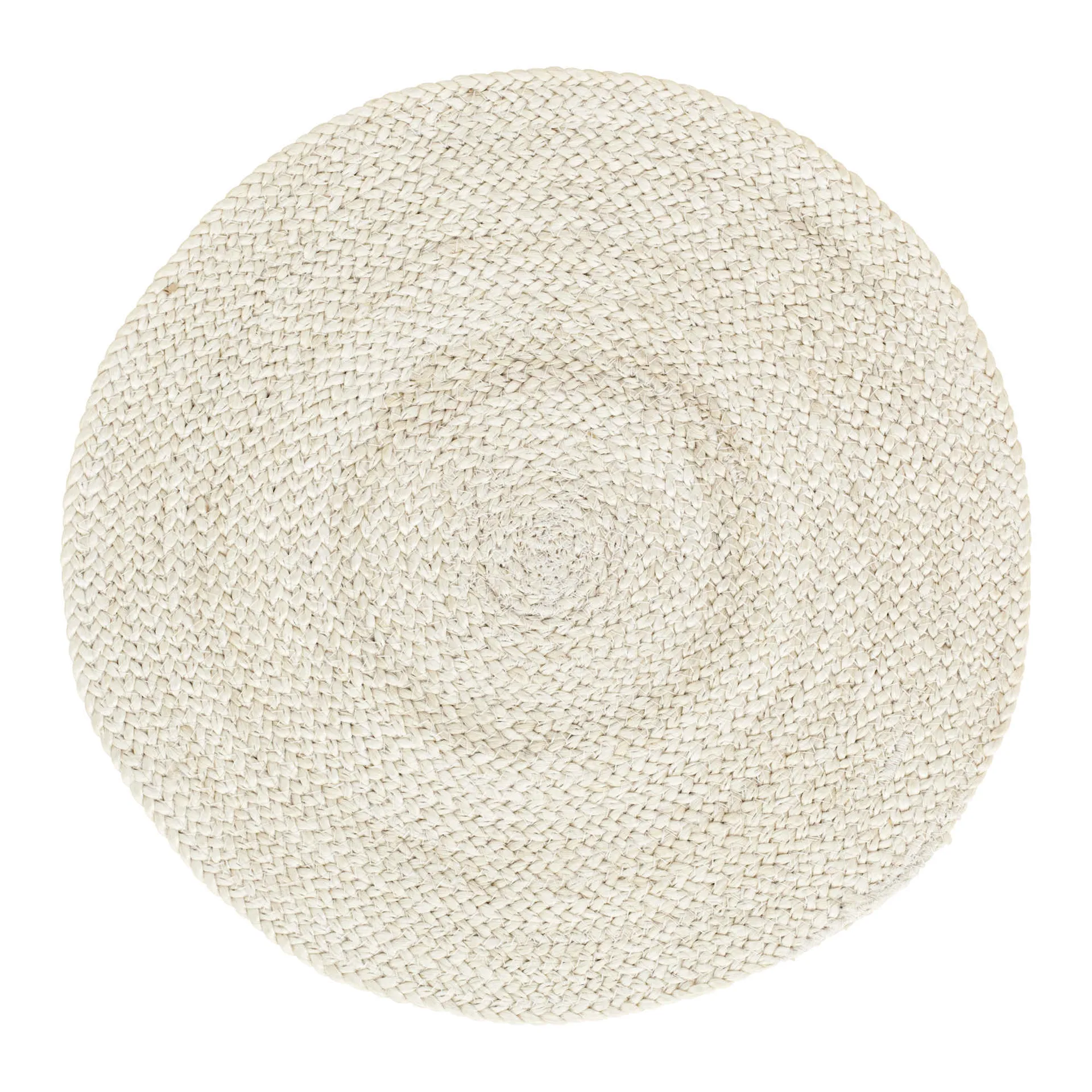 Braided ランチョンマット Ø38 cm, ivory Dixie | ディキシー