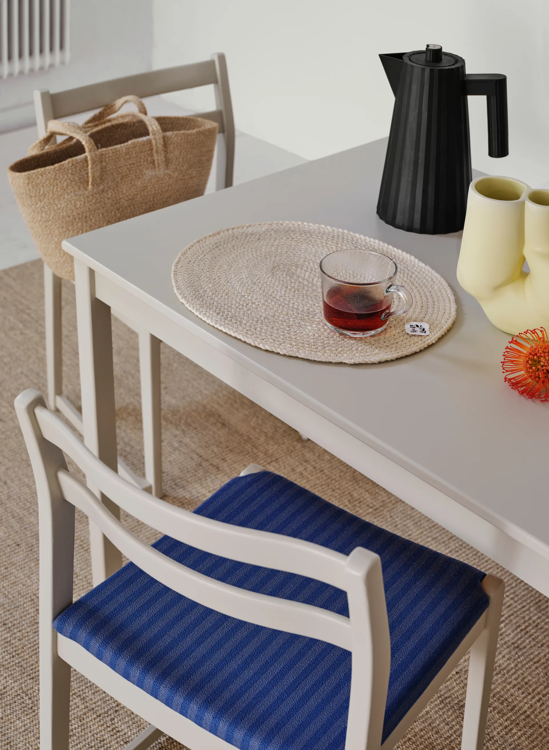 Braided ランチョンマット オーバル, ivory Dixie | ディキシー