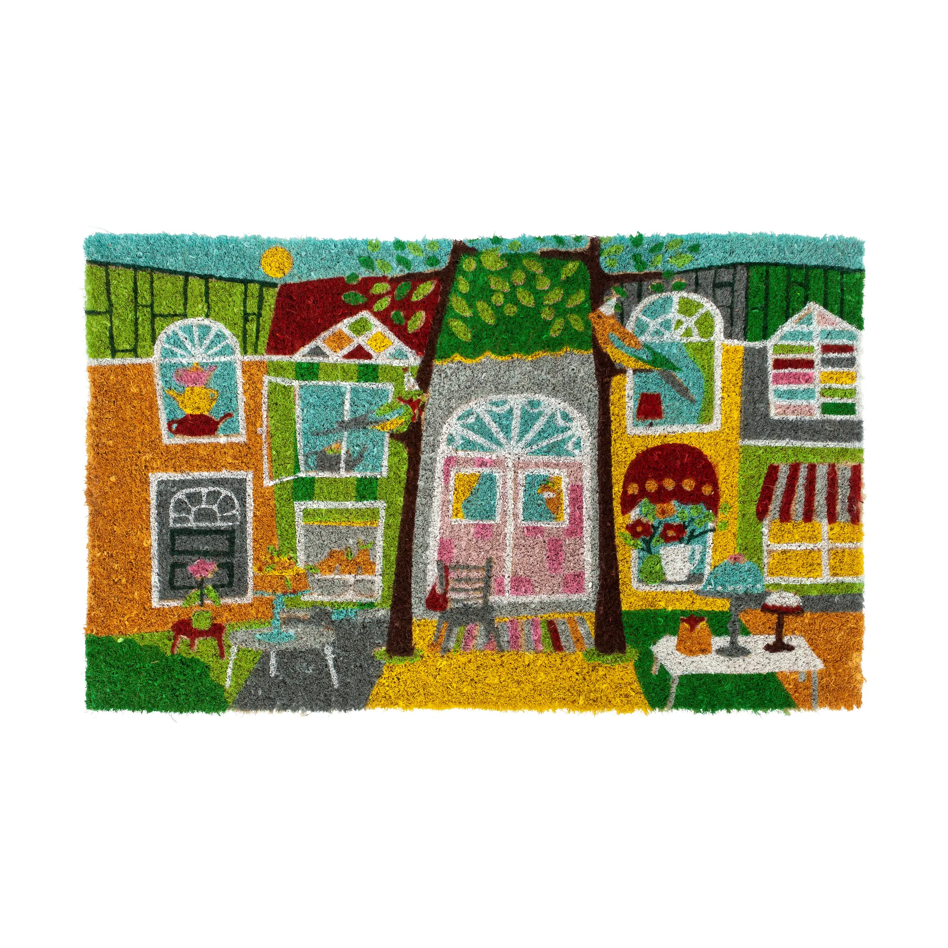 Coir ドアマット, Garden party, 45x75 cm Dixie | ディキシー