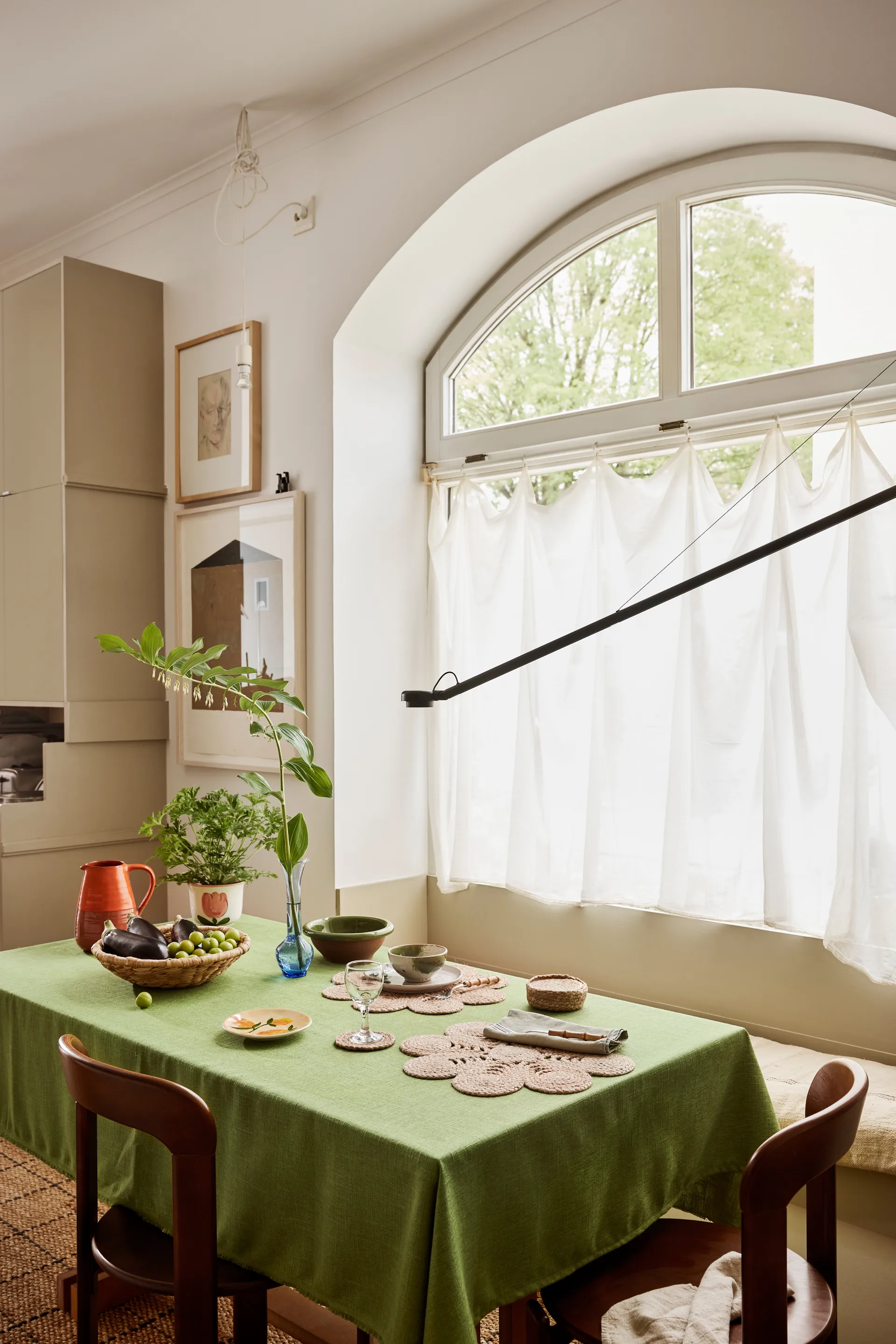 Elin コースター Ø10.5 cm 6枚セット, Natural Dixie | ディキシー