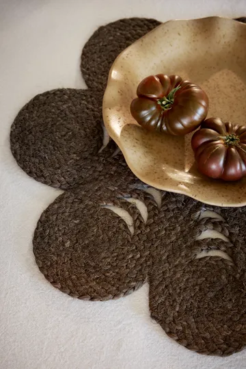 Elin プレースマット アネモネ Ø40 cm - Coffee - Dixie | ディキシー