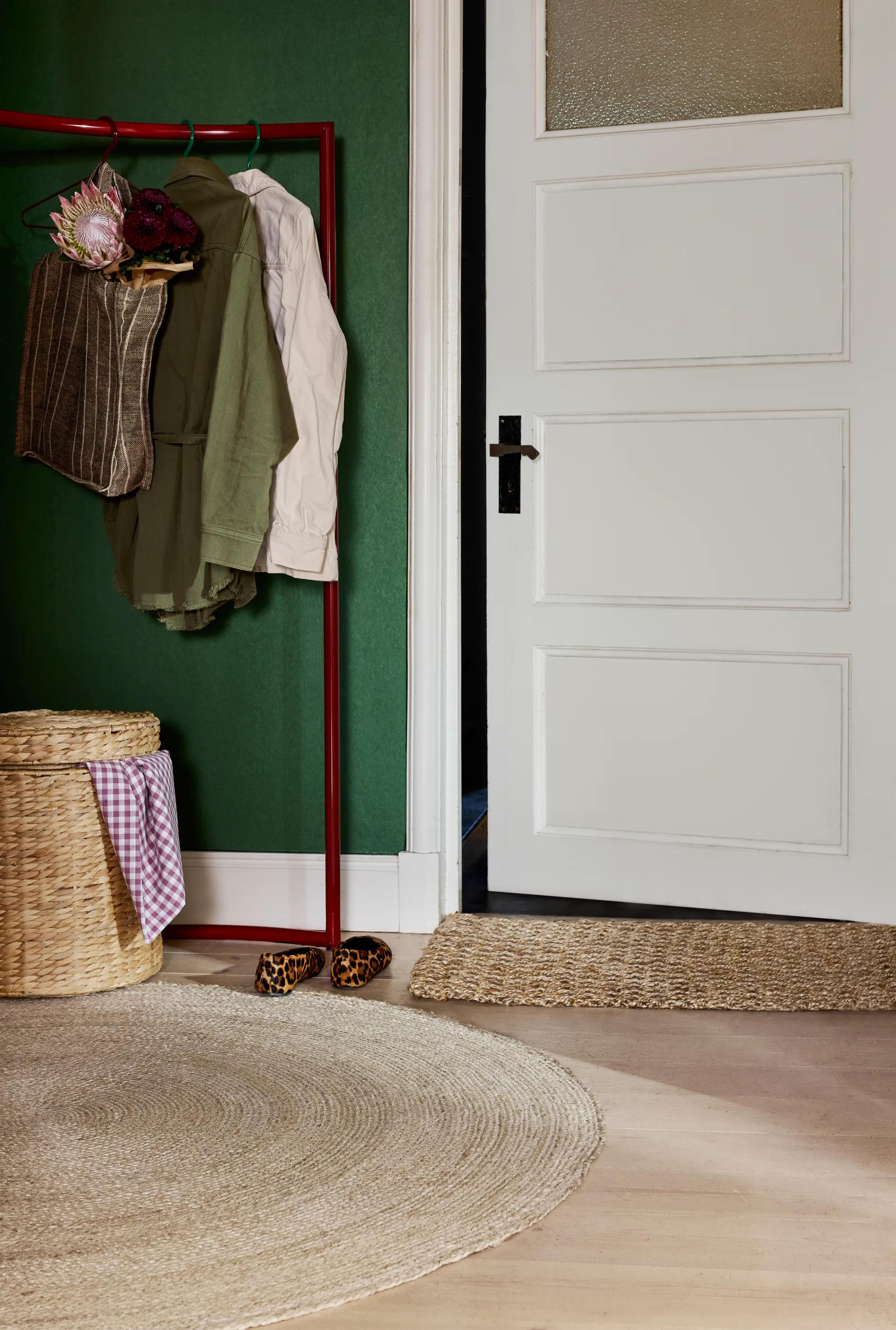 Elin カーペット natural grey, Ø150 cm Dixie | ディキシー