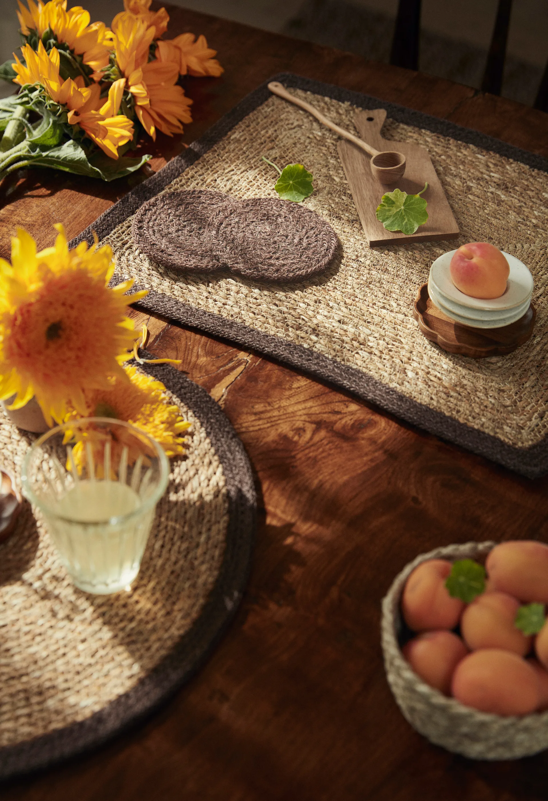 Ella コースター Ø10.5 cm 6パック, Pure brown Dixie | ディキシー