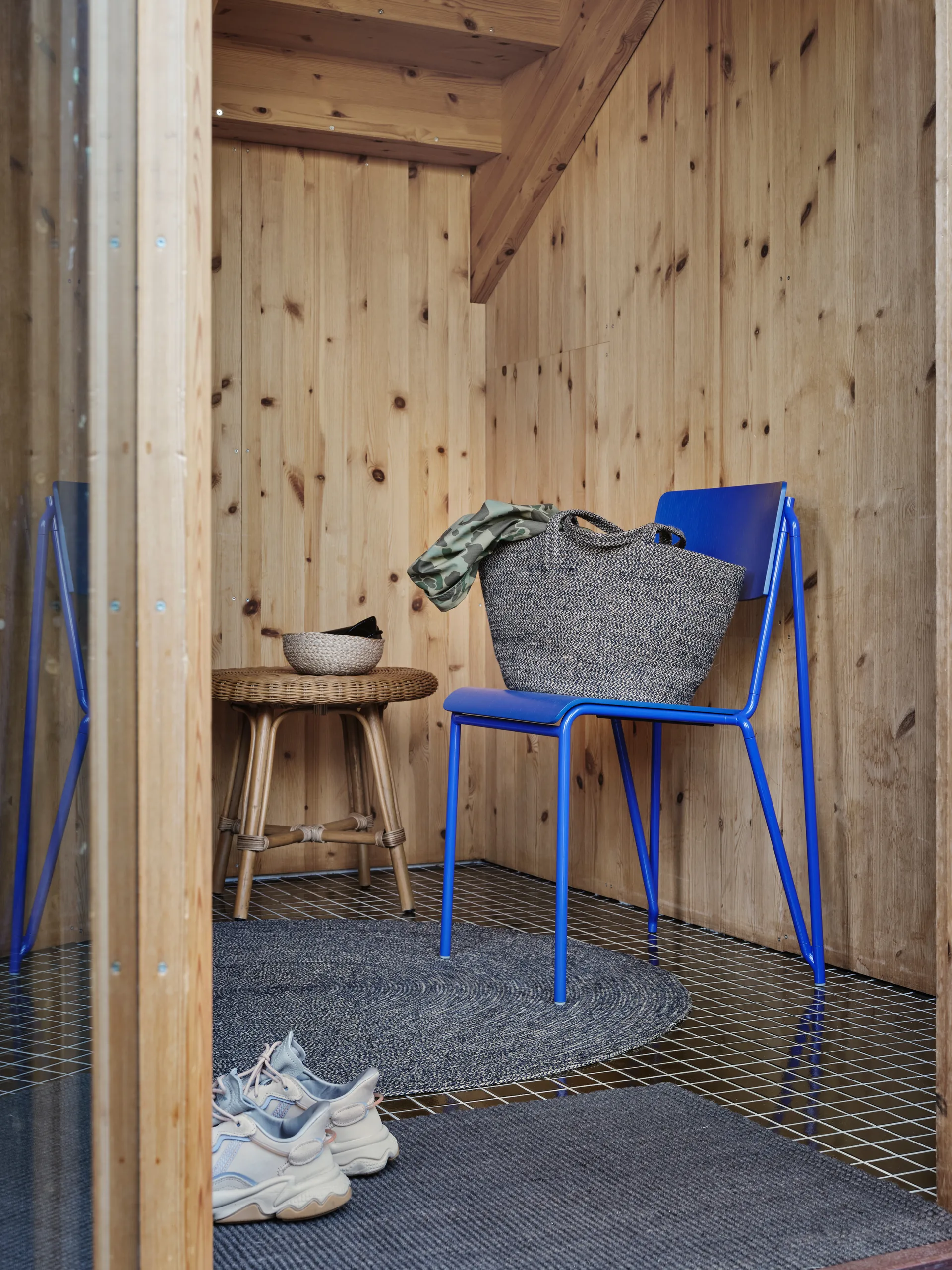 Ella ラグ  Ø125 cm, Black-nature Dixie | ディキシー