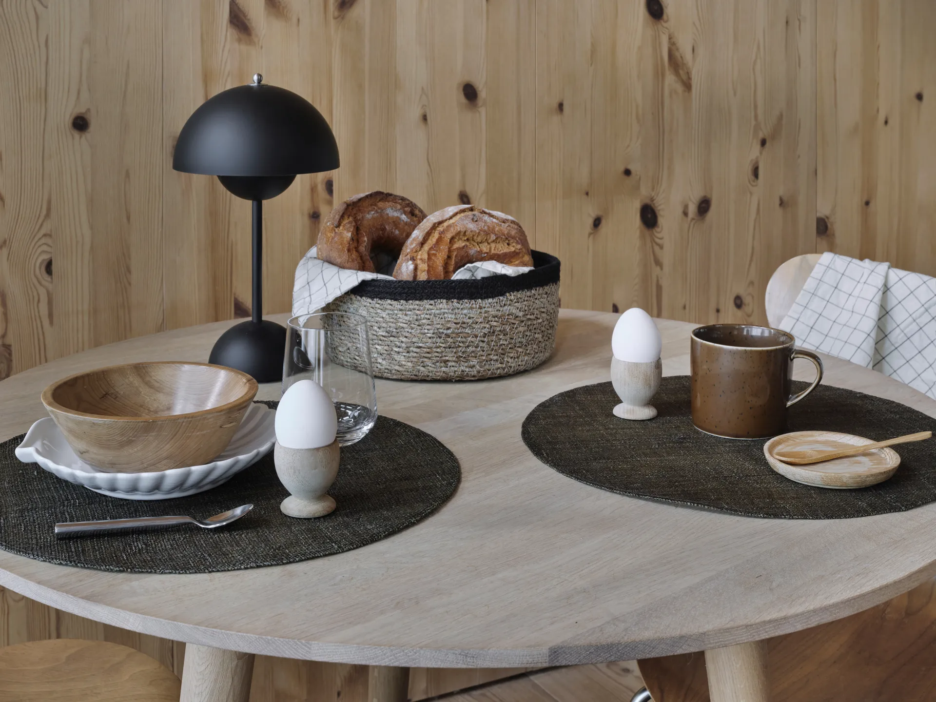 Emil ブレッドバスケット 3パック, nature-black Dixie | ディキシー