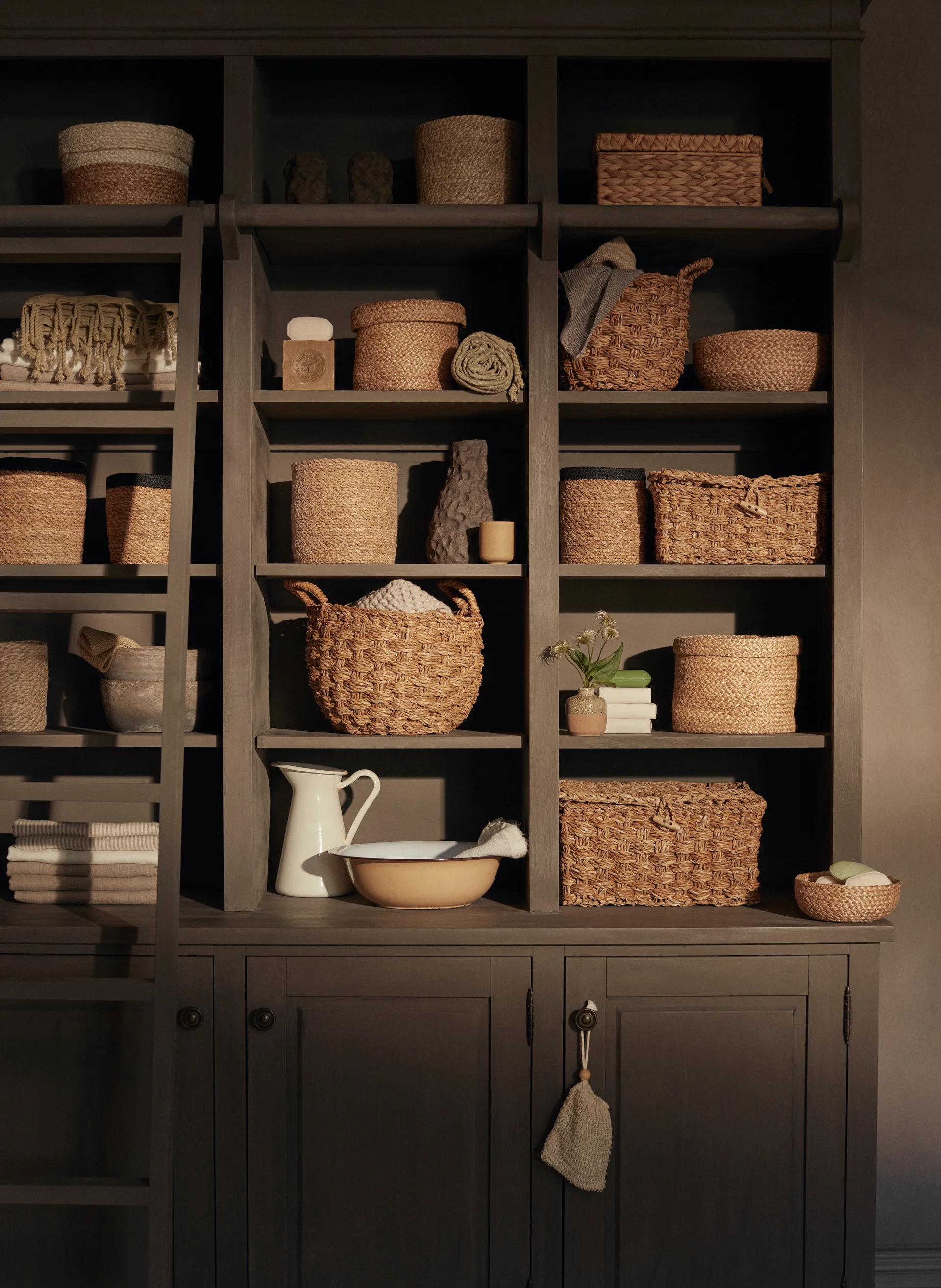 Esther 収納バスケット 2パック, Natural Dixie | ディキシー