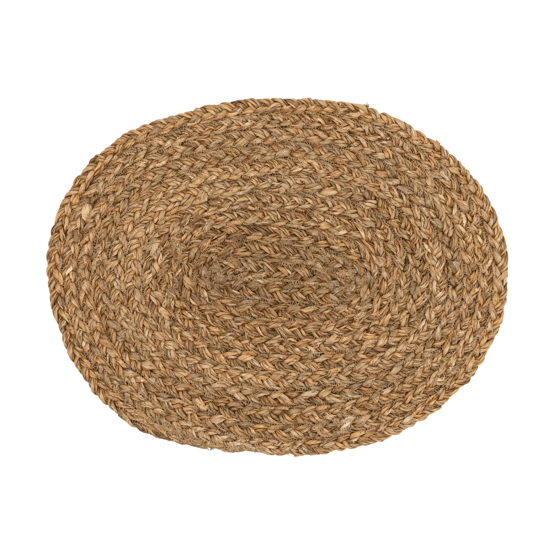 Esther ランチョンマット 編み オーバル形, Seagrass, 45x35 cm Dixie | ディキシー