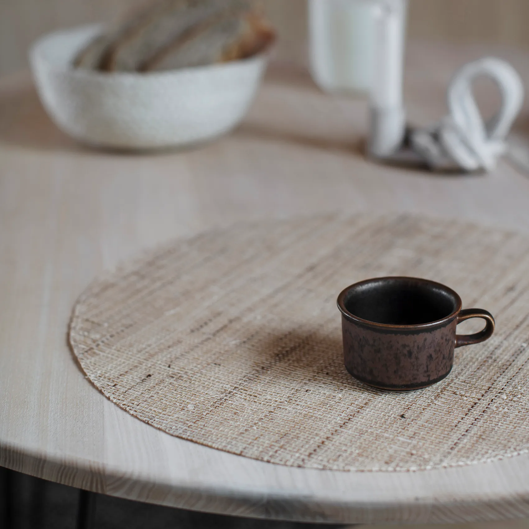 Flätad ブレッドバスケット 3パック, white Dixie | ディキシー