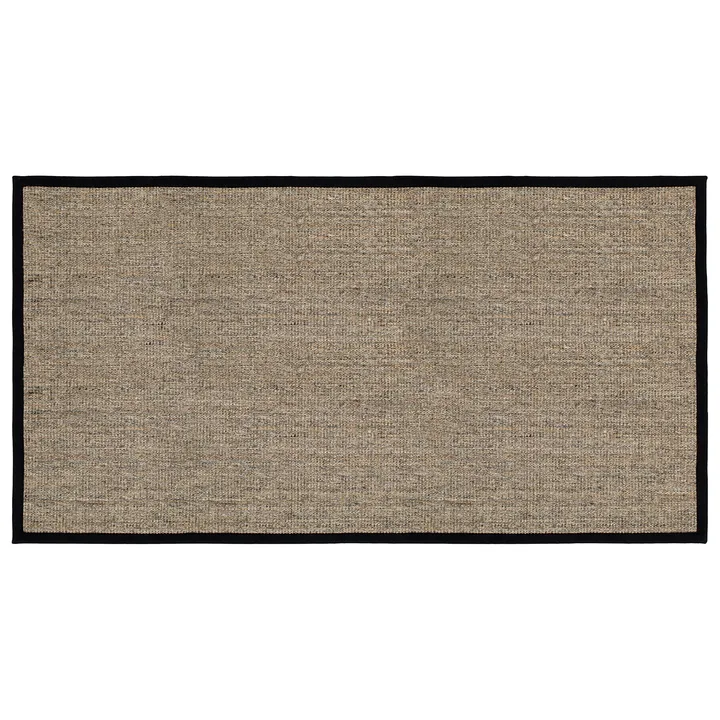 Jenny Sisal ドアマット - Natural-black, 80x150 cm - Dixie | ディキシー