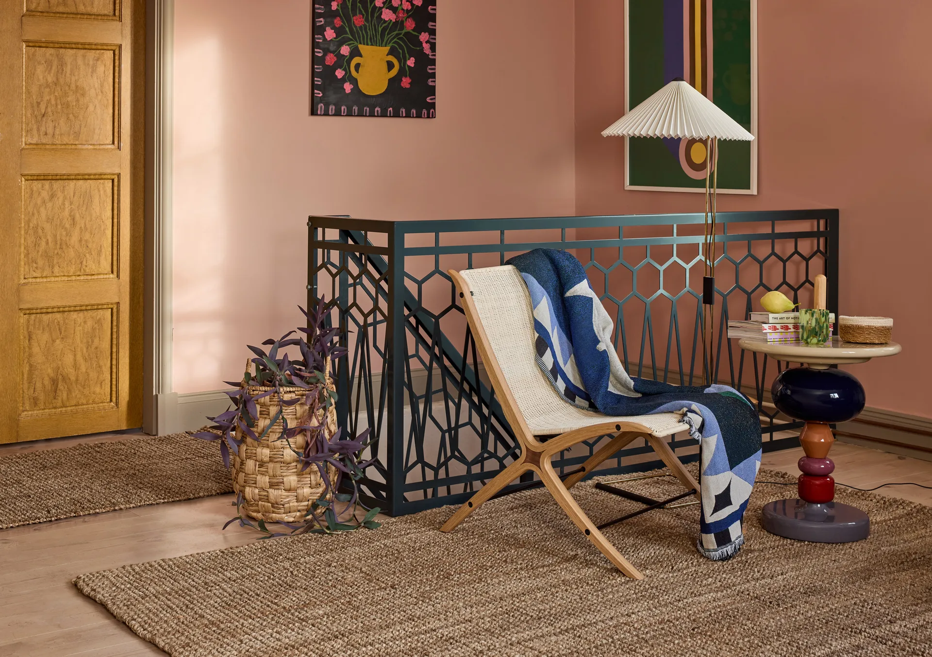 Lily ハイストレージバスケット 2ピース, Natural Dixie | ディキシー