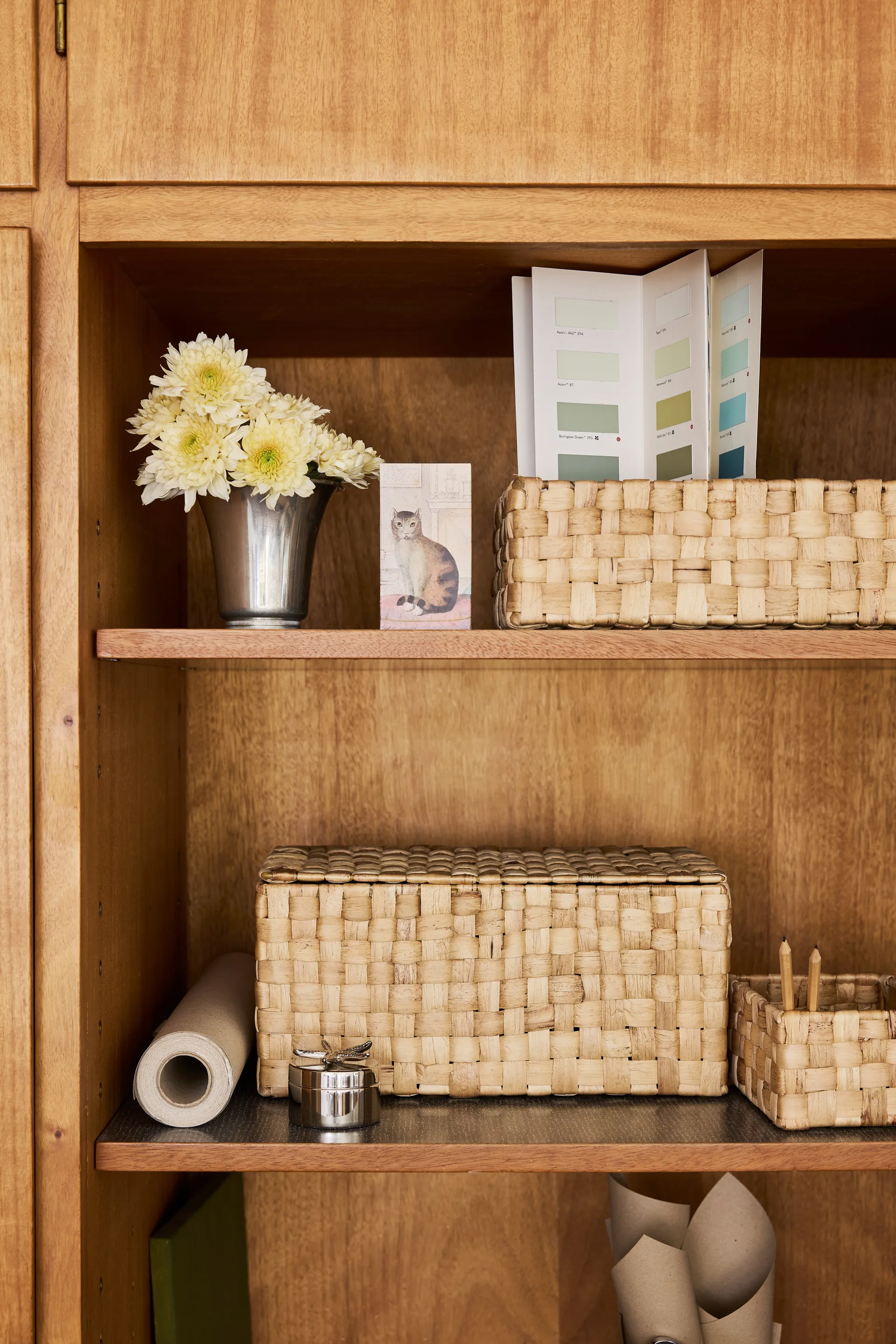 Lily ストレージボックス 蓋付き パナマ 2ピース, Natural Dixie | ディキシー