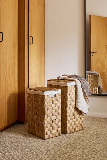 Lily レクタングラー ランドリーバスケット 2ピース - Natural - Dixie | ディキシー