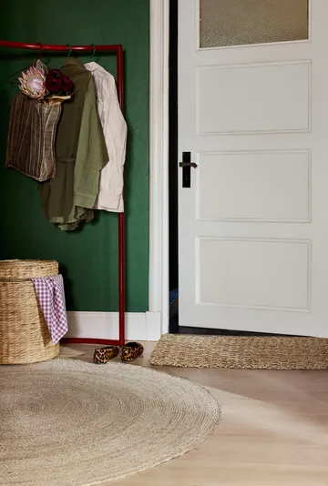 Lily ストレージプーフ 蓋付き Ø41x43 cm - Natural - Dixie | ディキシー