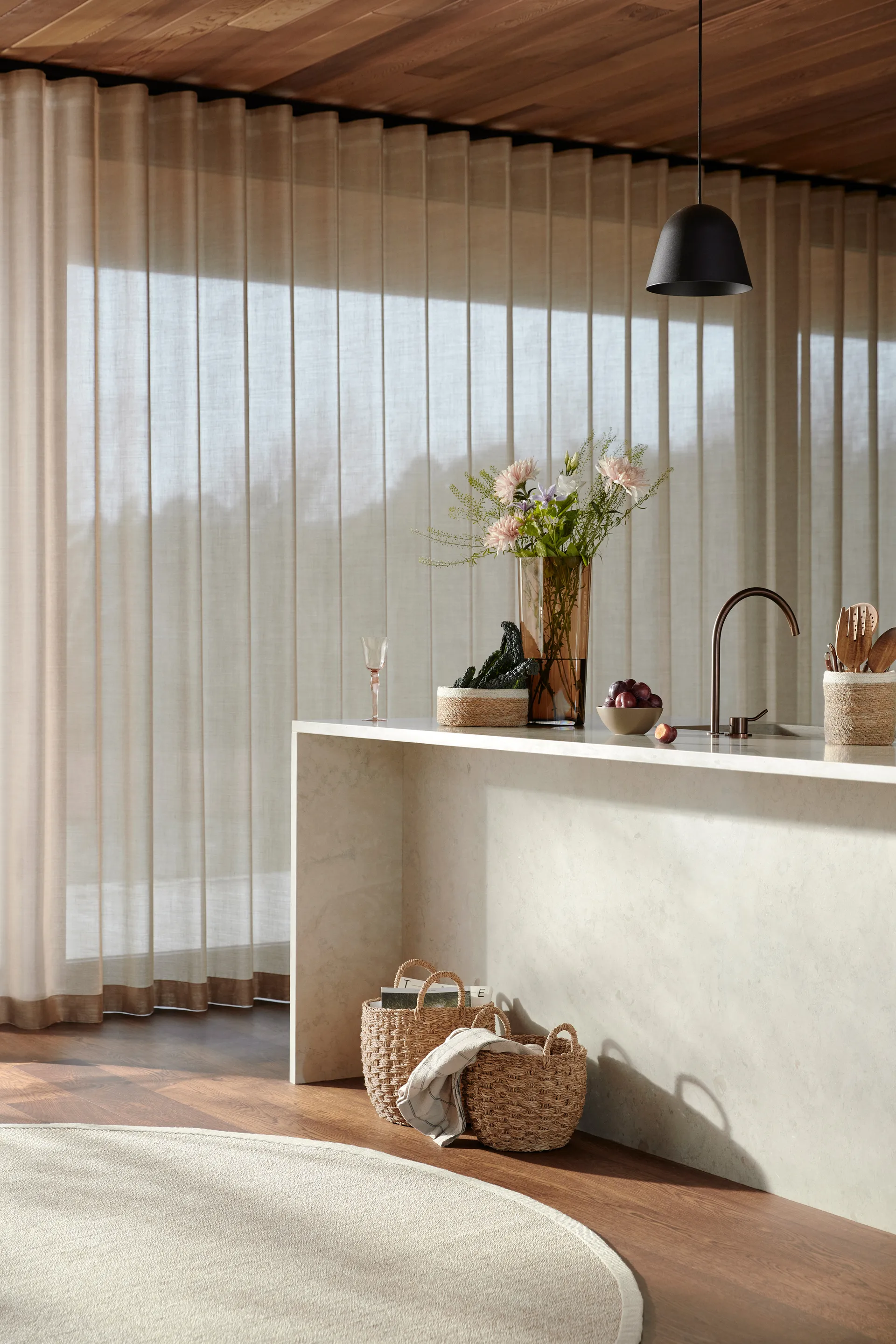 Sisal ラグ ラウンド marble, Ø150 cm Dixie | ディキシー
