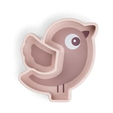 Birdee Stick&Stay 子供用プレート Ø12 cm - Powder - Done by deer
