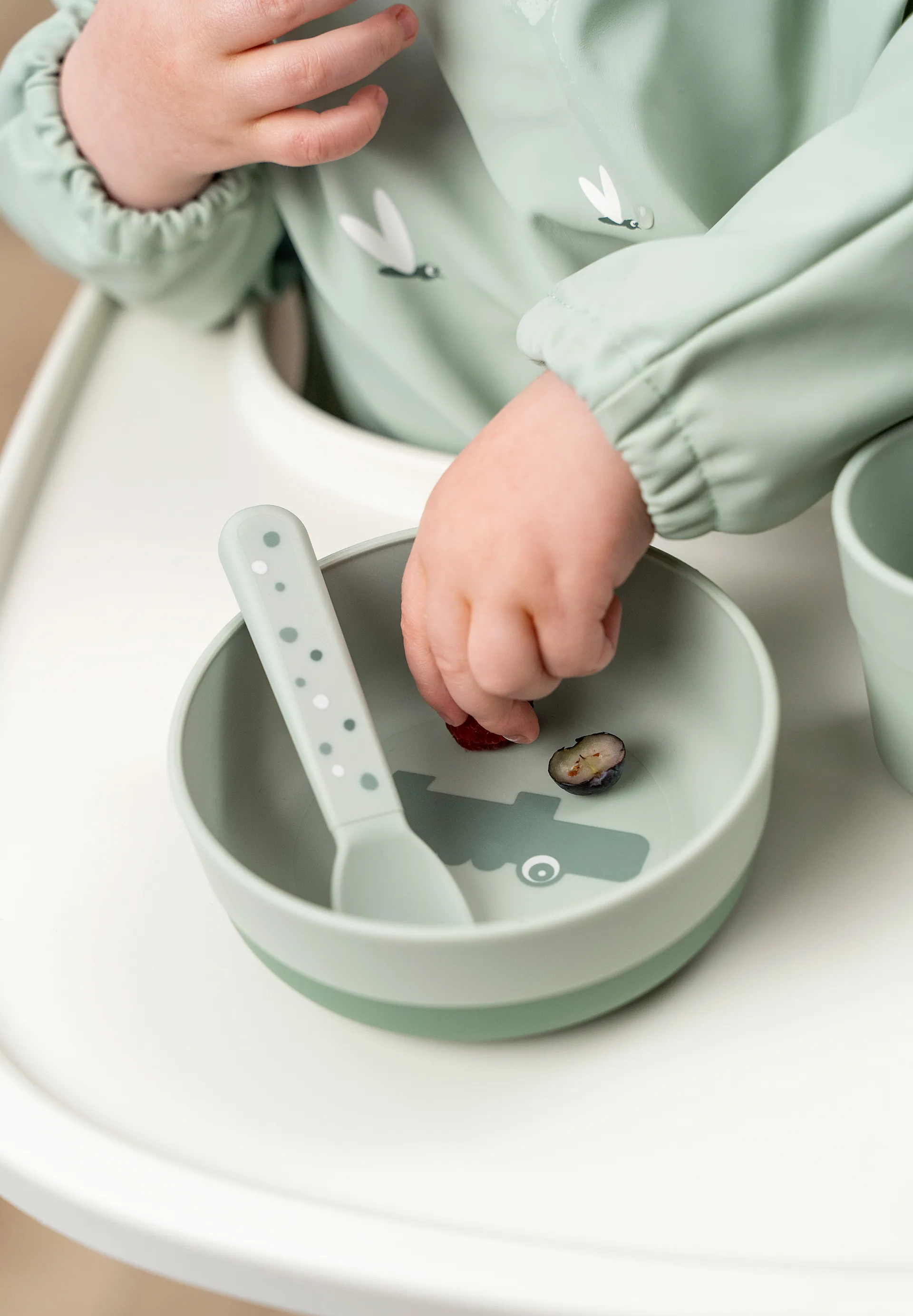 Croco フーディーボウル Ø12 cm, Green Done by deer