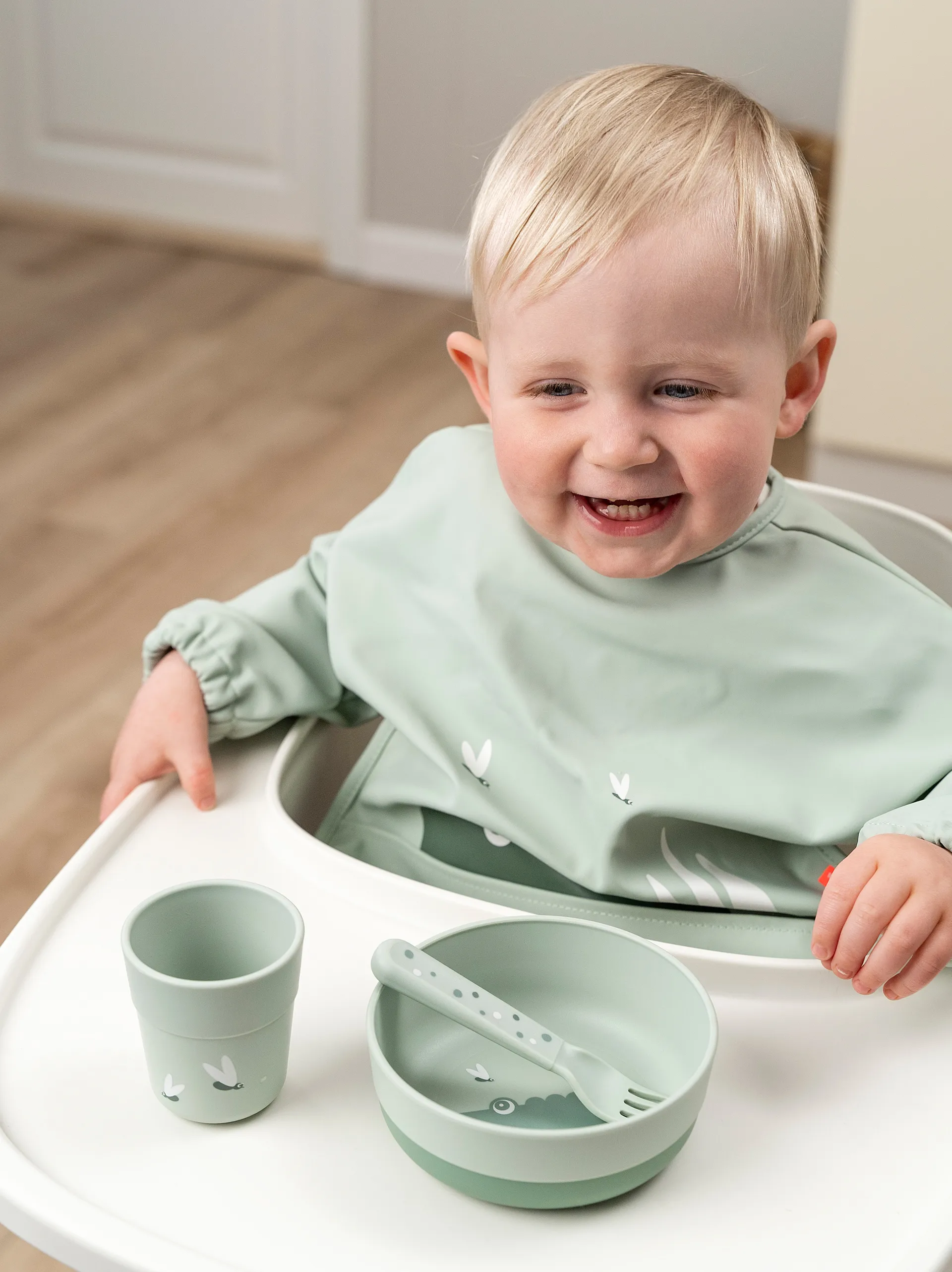 Croco フーディー ミニマグ 130 ml, Green Done by deer