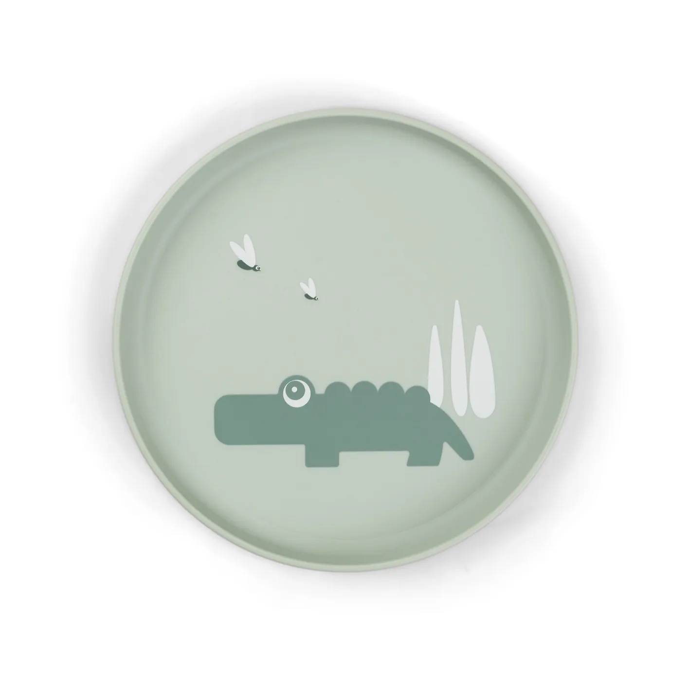 Croco フーディー 子供用プレート Ø20 cm, Green Done by deer