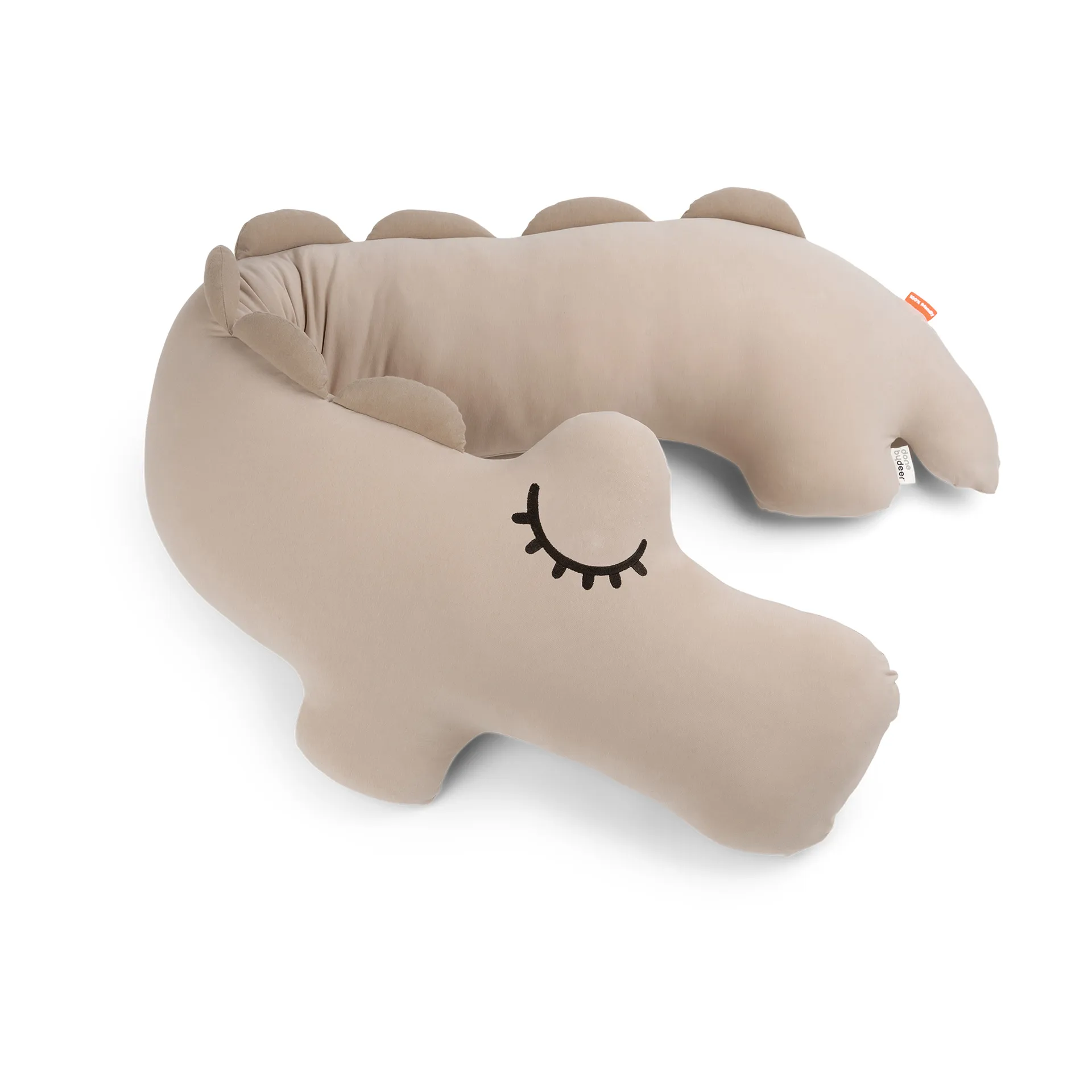 Croco ボディーピロー 36x150 cm, Sand Done by deer