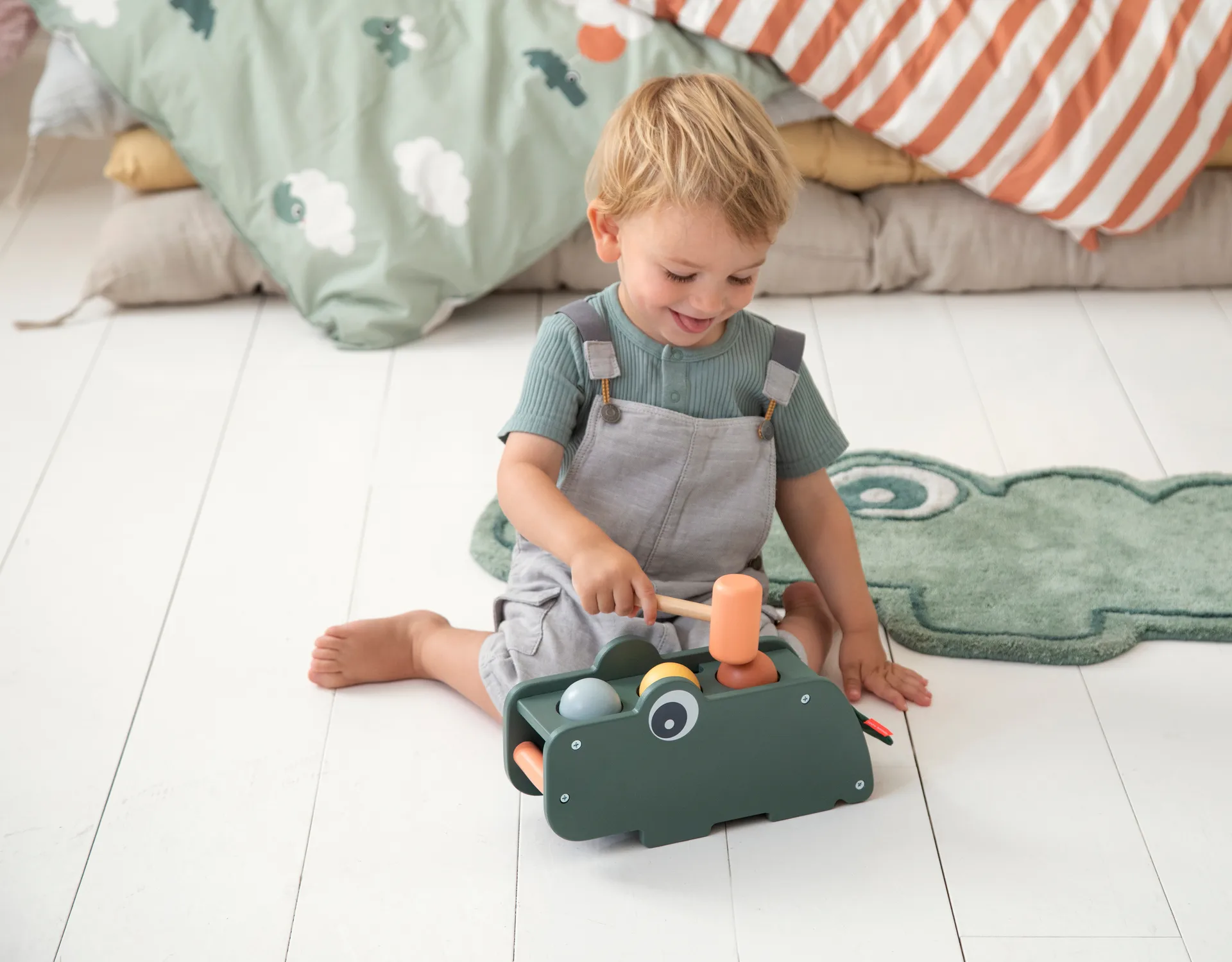 Croco マット 46x110 cm, Green Done by deer