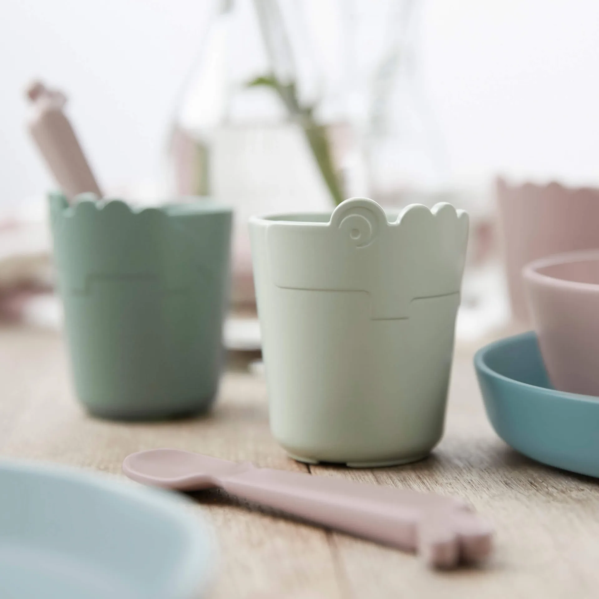 Croco kiddish ミニマグ 10 cl 2本, Powder Done by deer