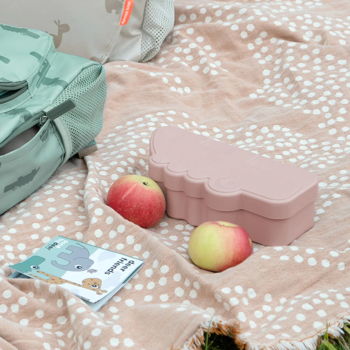 Croco kiddish ランチボックス, Powder Done by deer