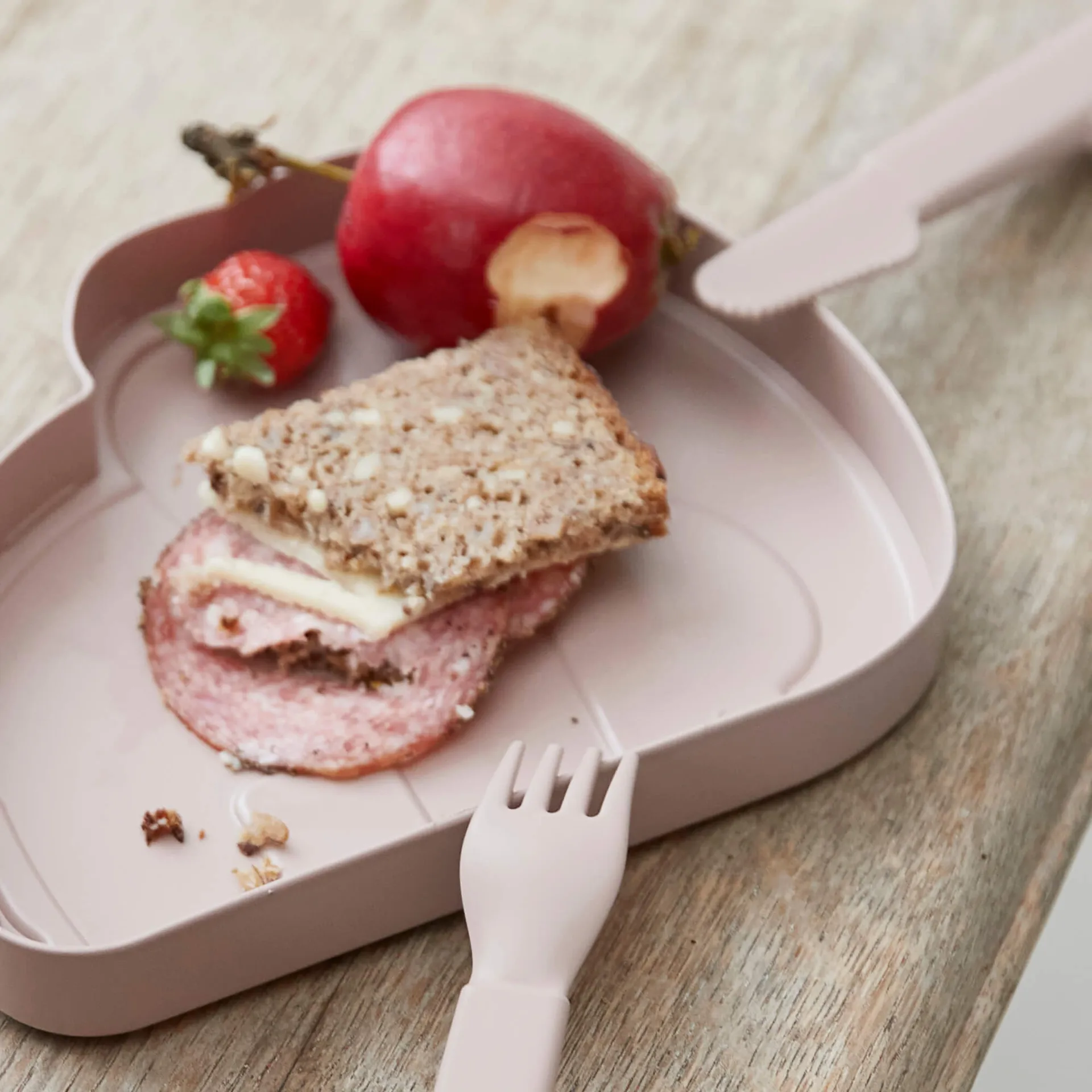 Elphee kiddish ランチボックス, Grey Done by deer