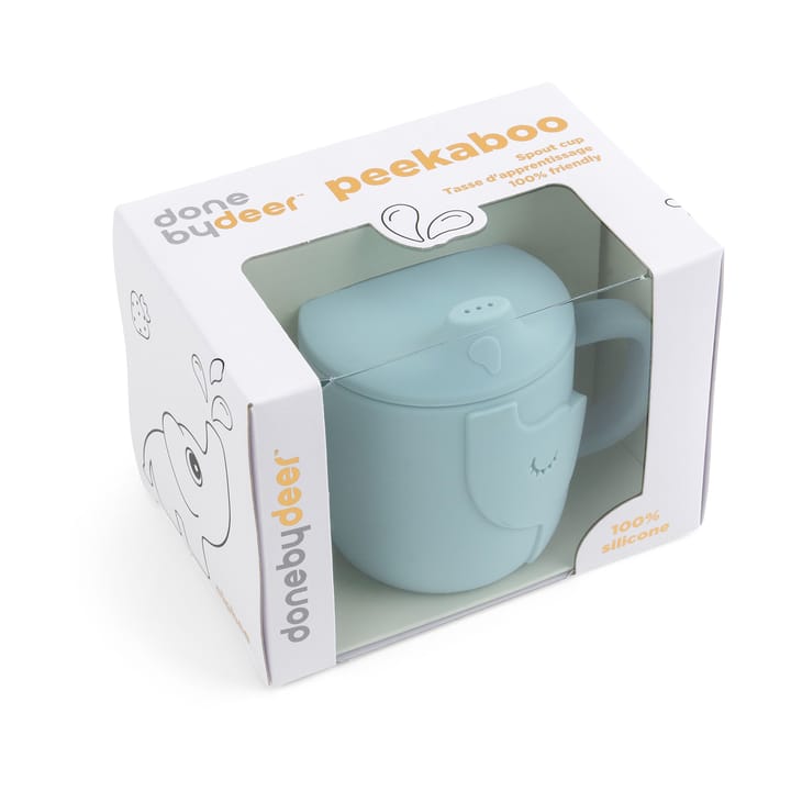 Elphee Peekaboo シッピーカップ 120 ml, Blue Done by deer