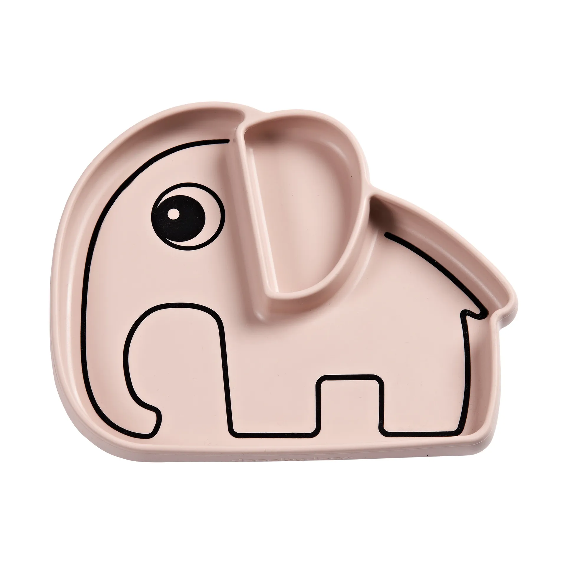 Elphee Stick&Stay 子供用プレート 17x20 cm, Powder Done by deer