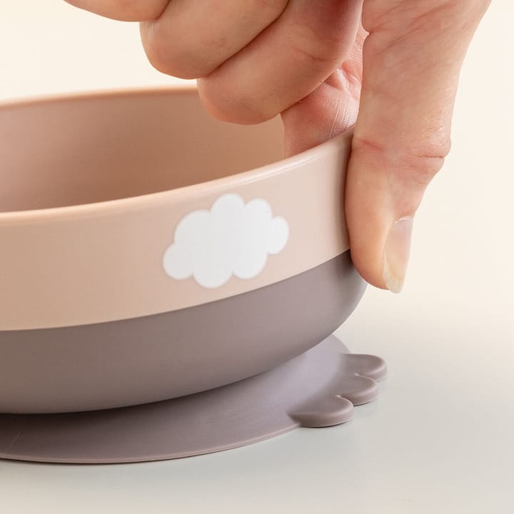 Happy Clouds フーディー ファーストミールセット 3ピース, Powder Done by deer