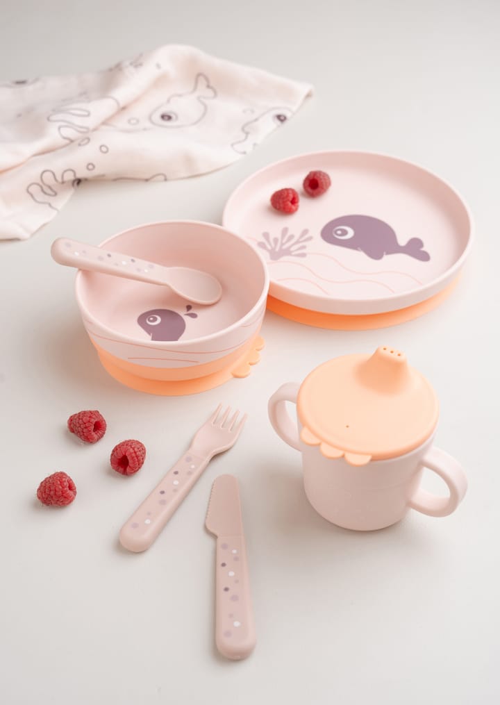 Happy Dots フーディー カトラリーセット 3本セット, Powder Done by deer