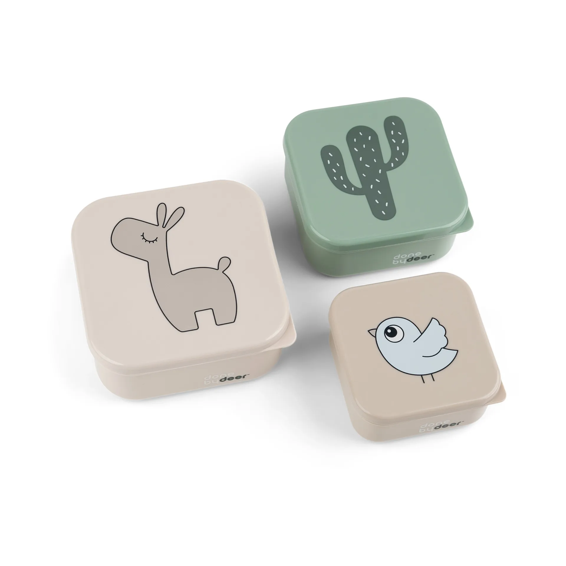 Lalee ランチボックス 3ピース, Multi Done by deer
