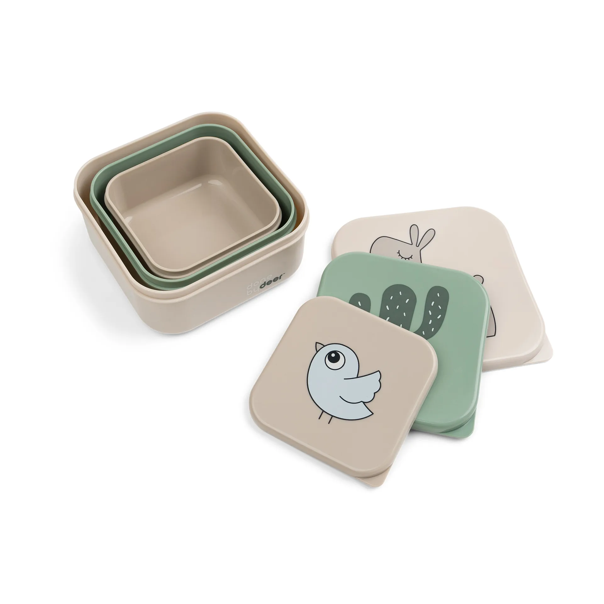 Lalee ランチボックス 3ピース, Multi Done by deer