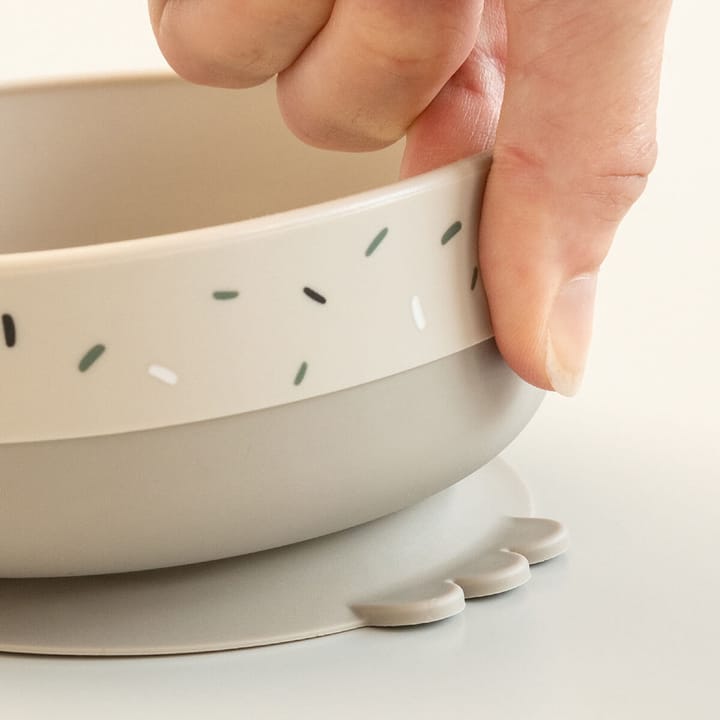 Lalee フーディー 子供用食器セット 3本セット, Sand Done by deer