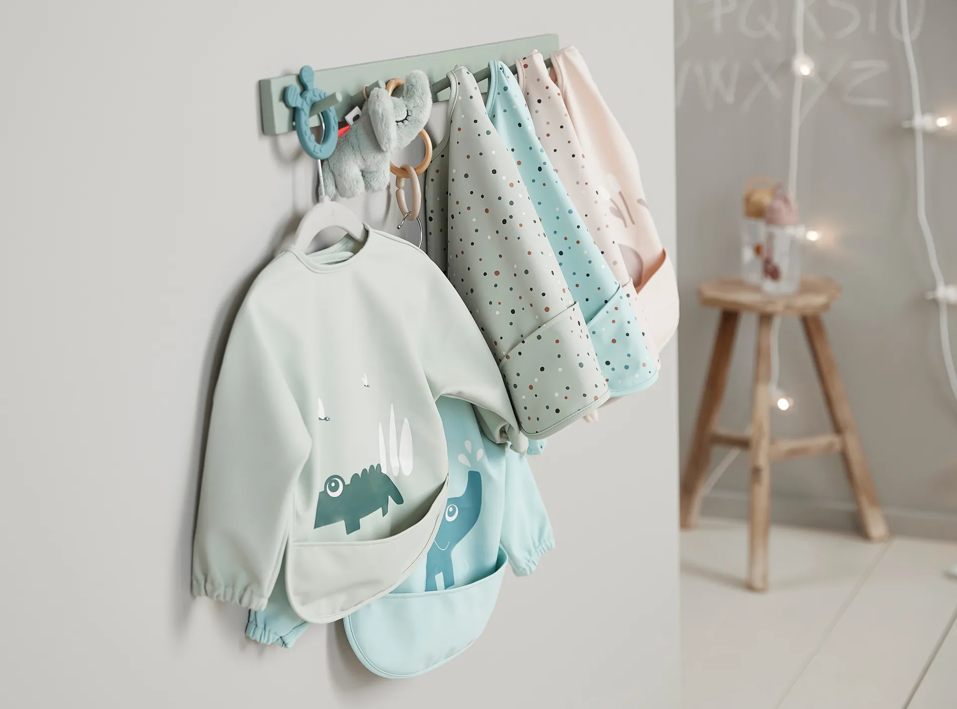 Ozzo エプロン 袖付き, Powder Done by deer