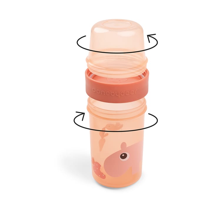 Ozzo To go 2-way カップ L, Papaya Done by deer
